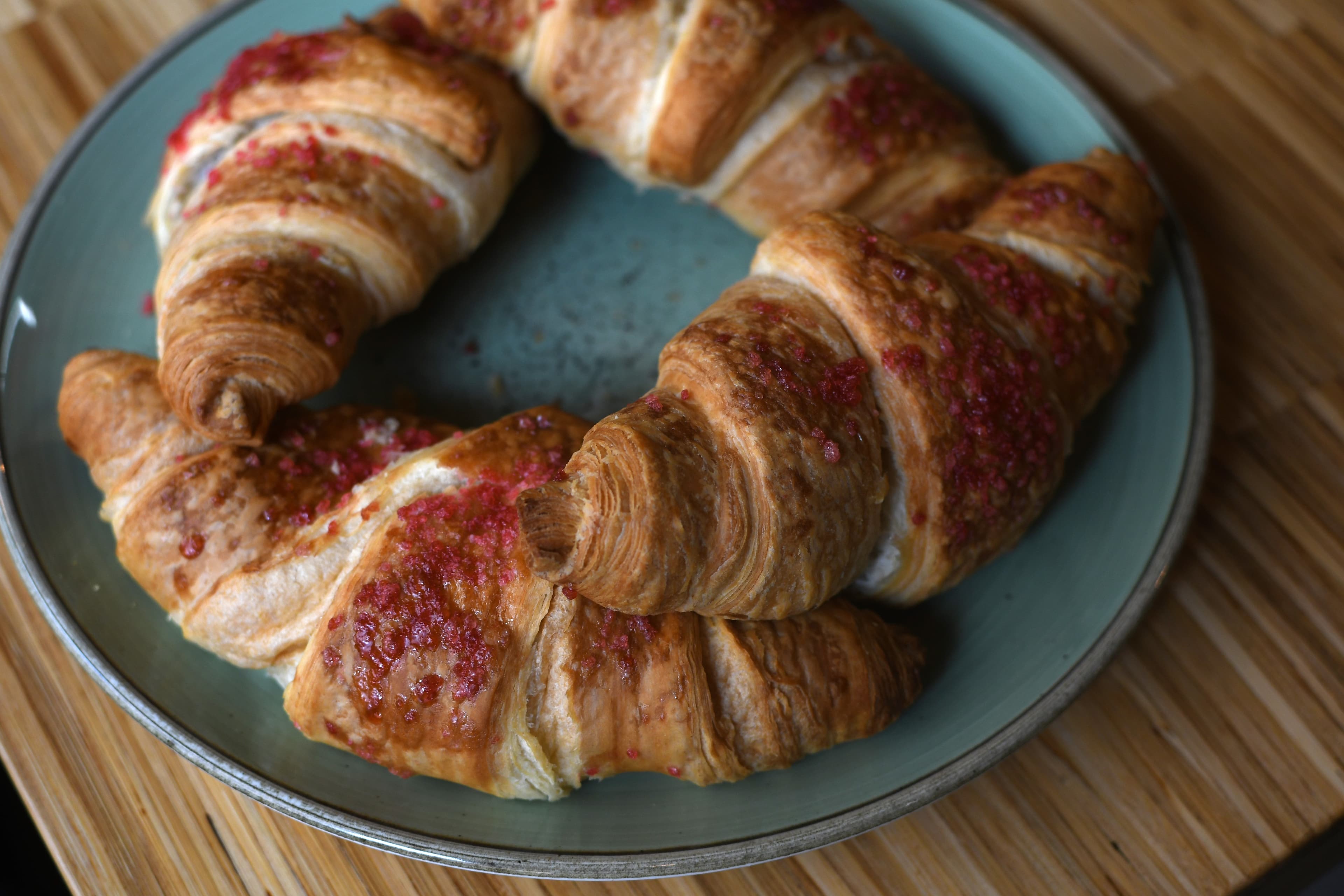 raspberry croissant